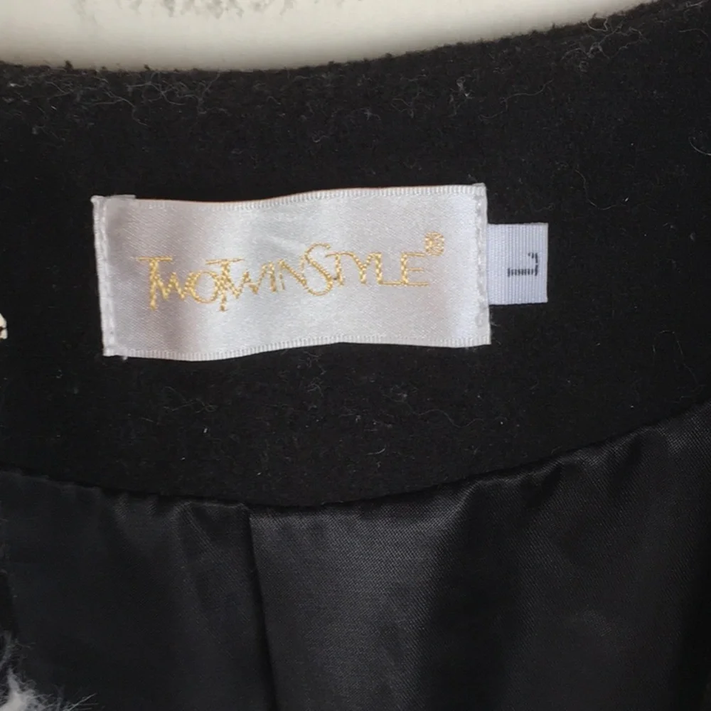 Faux fur coat boho-chic - Picture 3 of 4